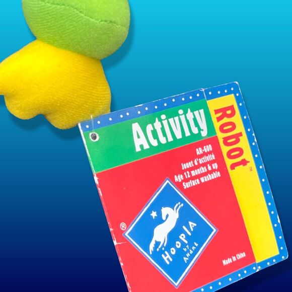 NWT Rare 1999 MANHATTAN HOOPLA BY ANDRE Robot SENSORY DEVELOPMENT Fine Motor Ski - Picture 3 of 7